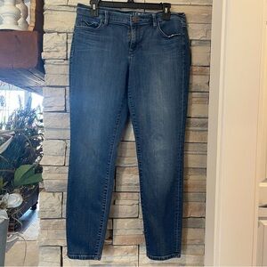 Loft Women’s Super Skinny Blue Denim Jeans Size 30/10